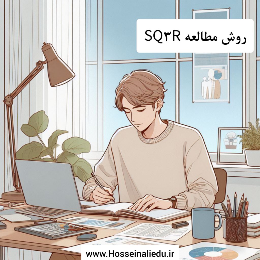 روش مطالعه نوین SQ3R به همراه مراحل
