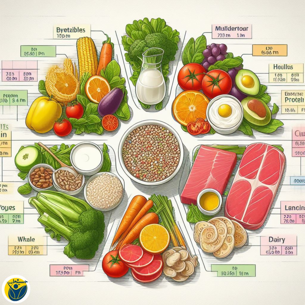 راهکار 3 تغذیه مناسب